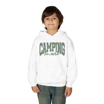 Camping Mode Youth Hoodie