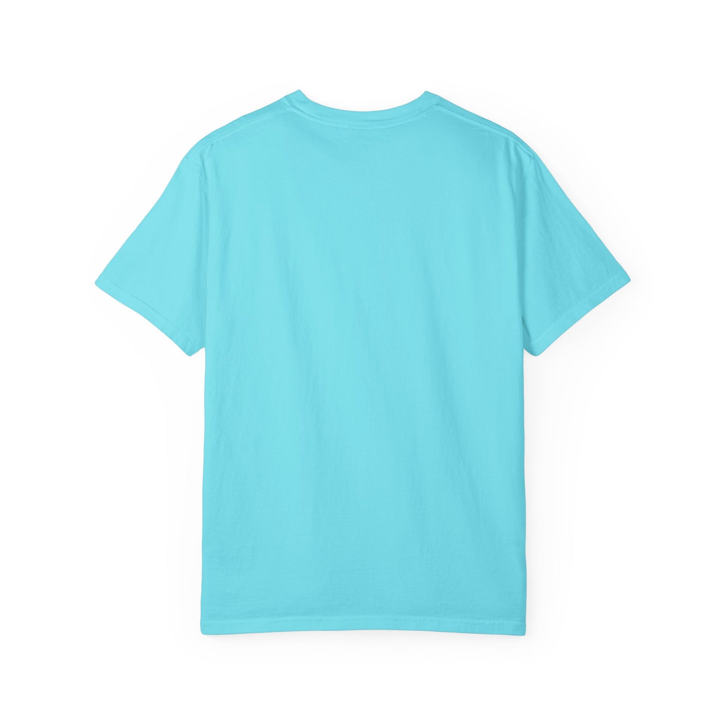 Boating Vibes T-Shirt — Retro Blue & Yellow Wave Graphic Tee