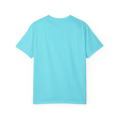 Boating Vibes T-Shirt — Retro Blue & Yellow Wave Graphic Tee