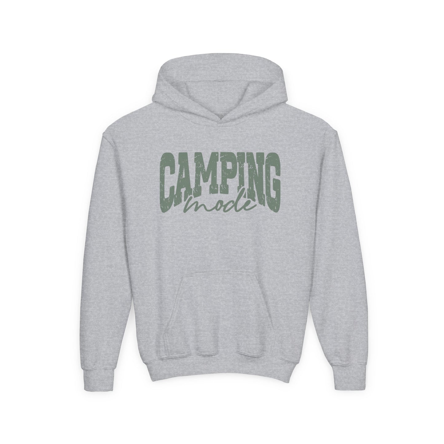 Camping Mode Youth Hoodie