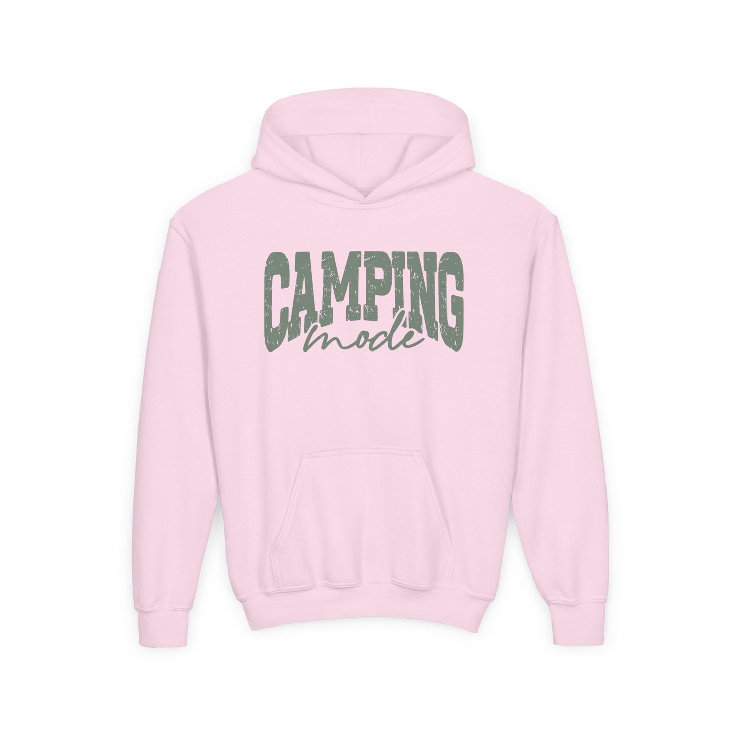 Camping Mode Youth Hoodie