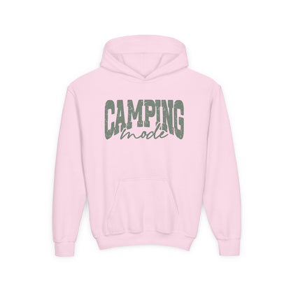 Camping Mode Youth Hoodie