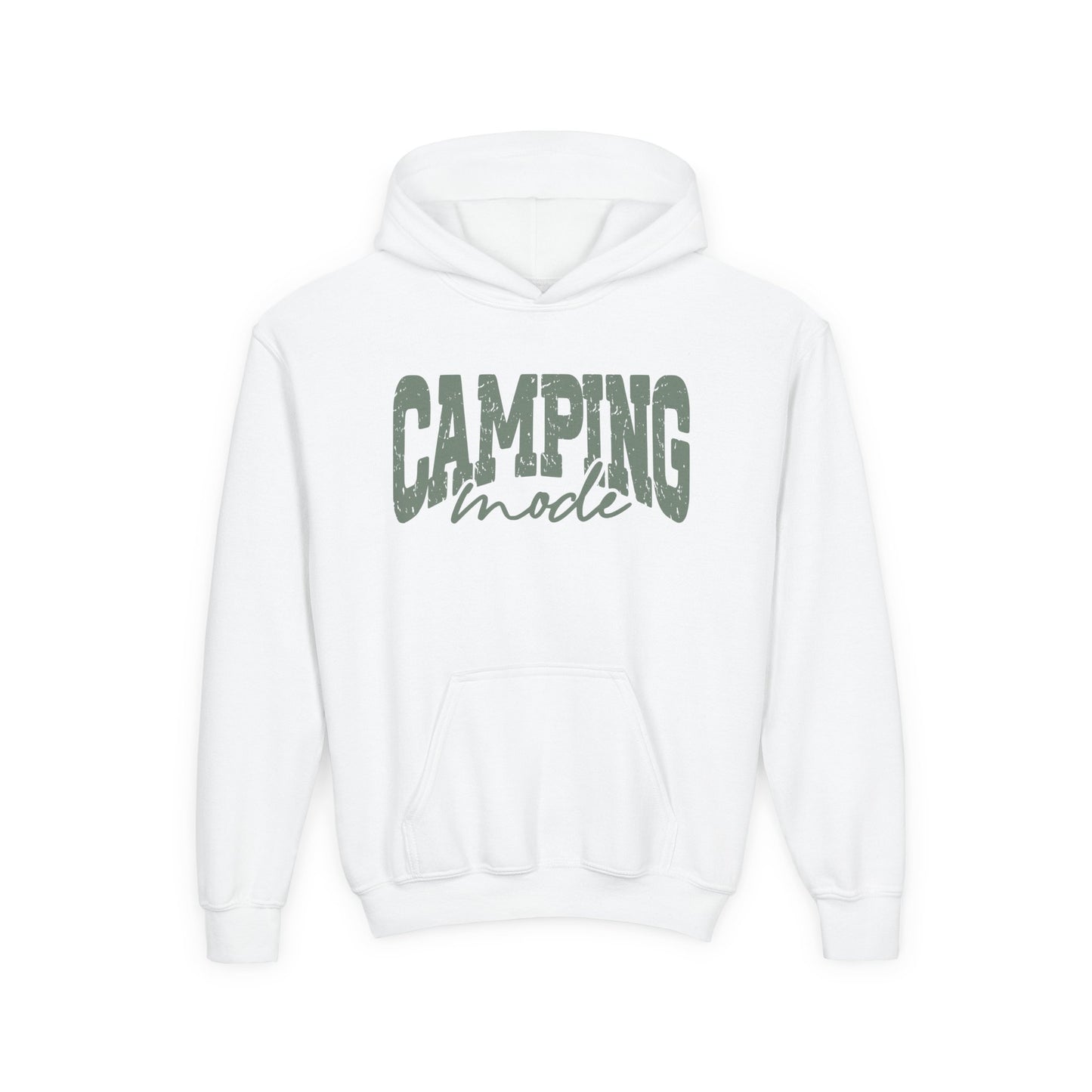 Camping Mode Youth Hoodie