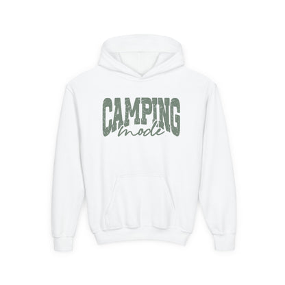 Camping Mode Youth Hoodie