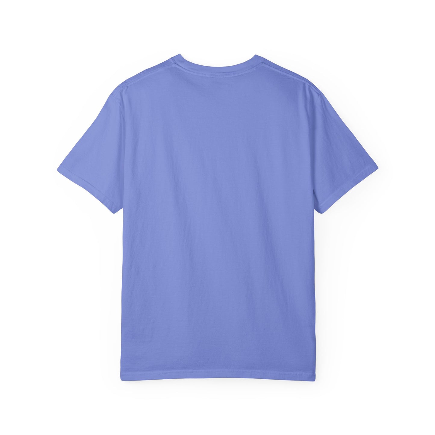 Boating Vibes T-Shirt — Retro Blue & Yellow Wave Graphic Tee