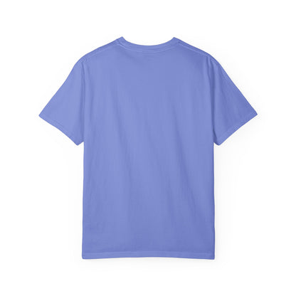 Boating Vibes T-Shirt — Retro Blue & Yellow Wave Graphic Tee